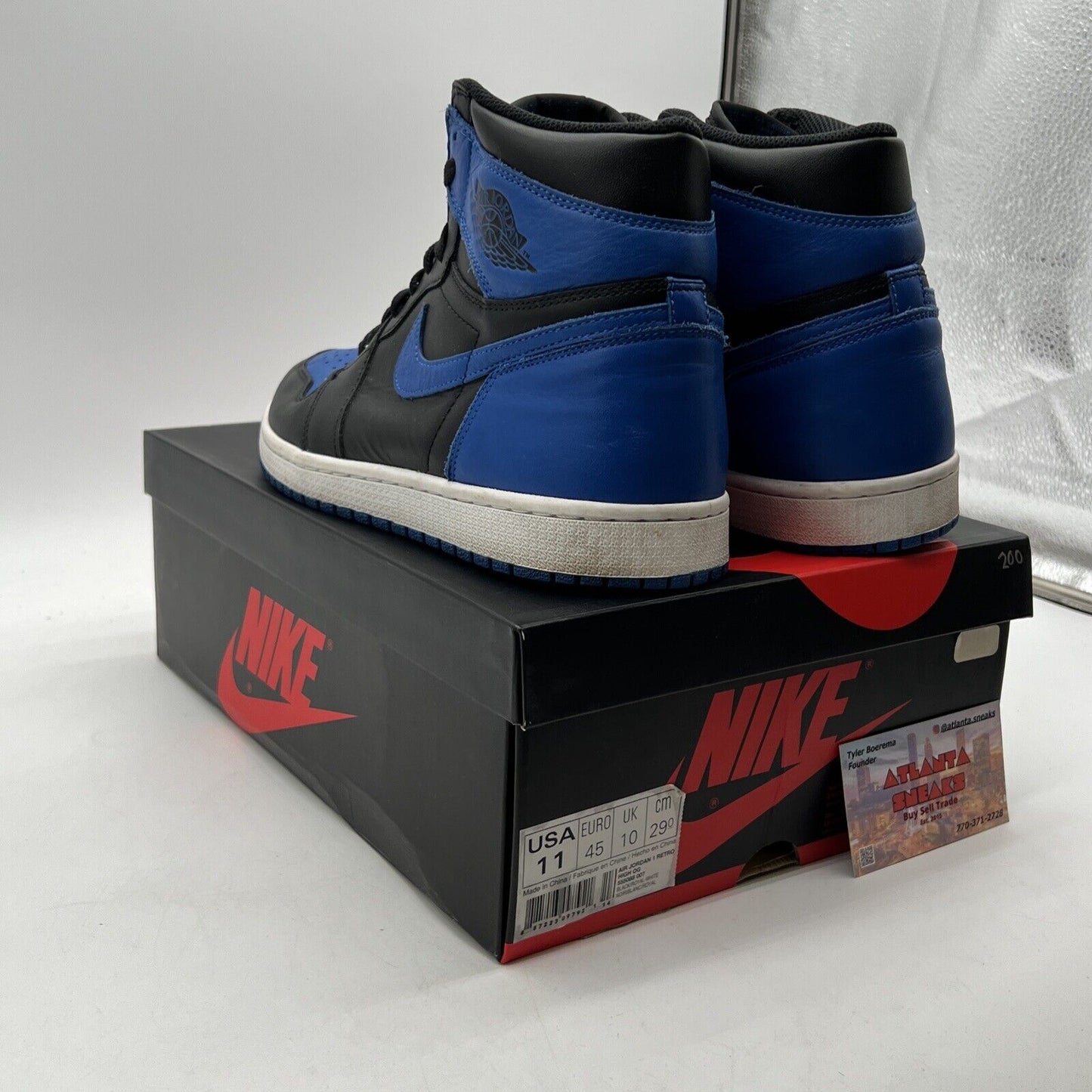 Size 11 - Jordan 1 Retro OG High Royal (555088-007)