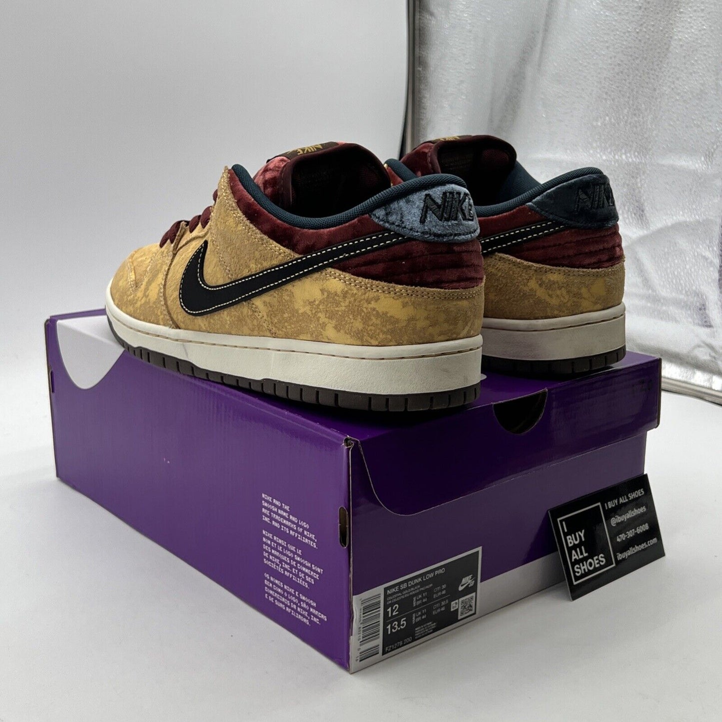 Size 12 - Nike Dunk SB Low City of Cinema (FZ1278-200)