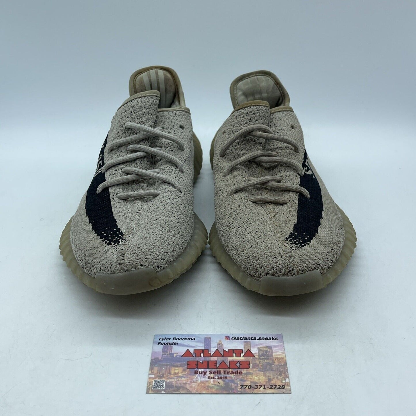 Size 8 - adidas Yeezy Boost 350 V2 Low Slate Grey Black Suede (HP7870)