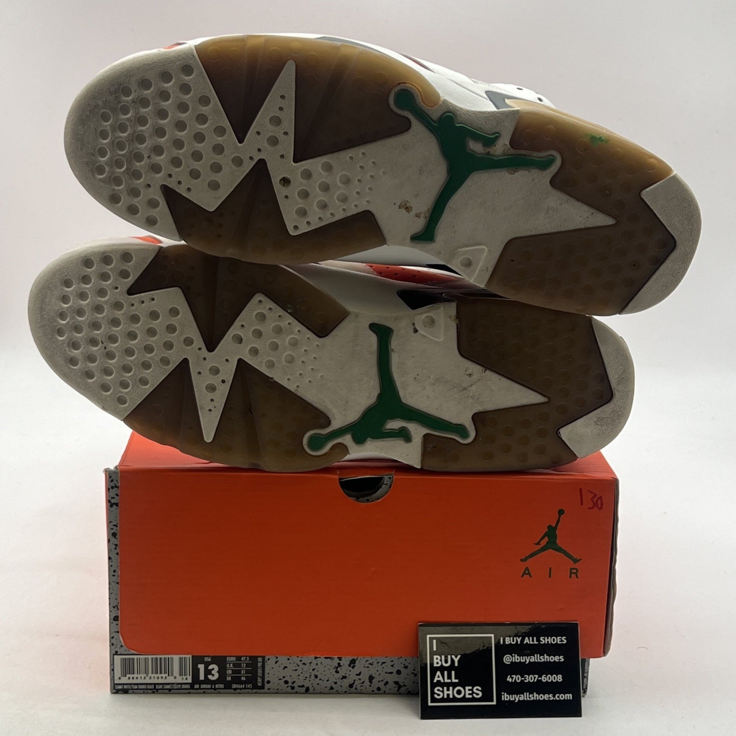 Size 13 - Air Jordan 6 Retro Gatorade (384664-145)