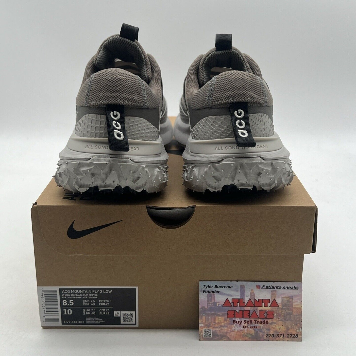 Size 8.5 - Nike ACG Mountain Fly 2 Low Iron Ore (DV7903-003)