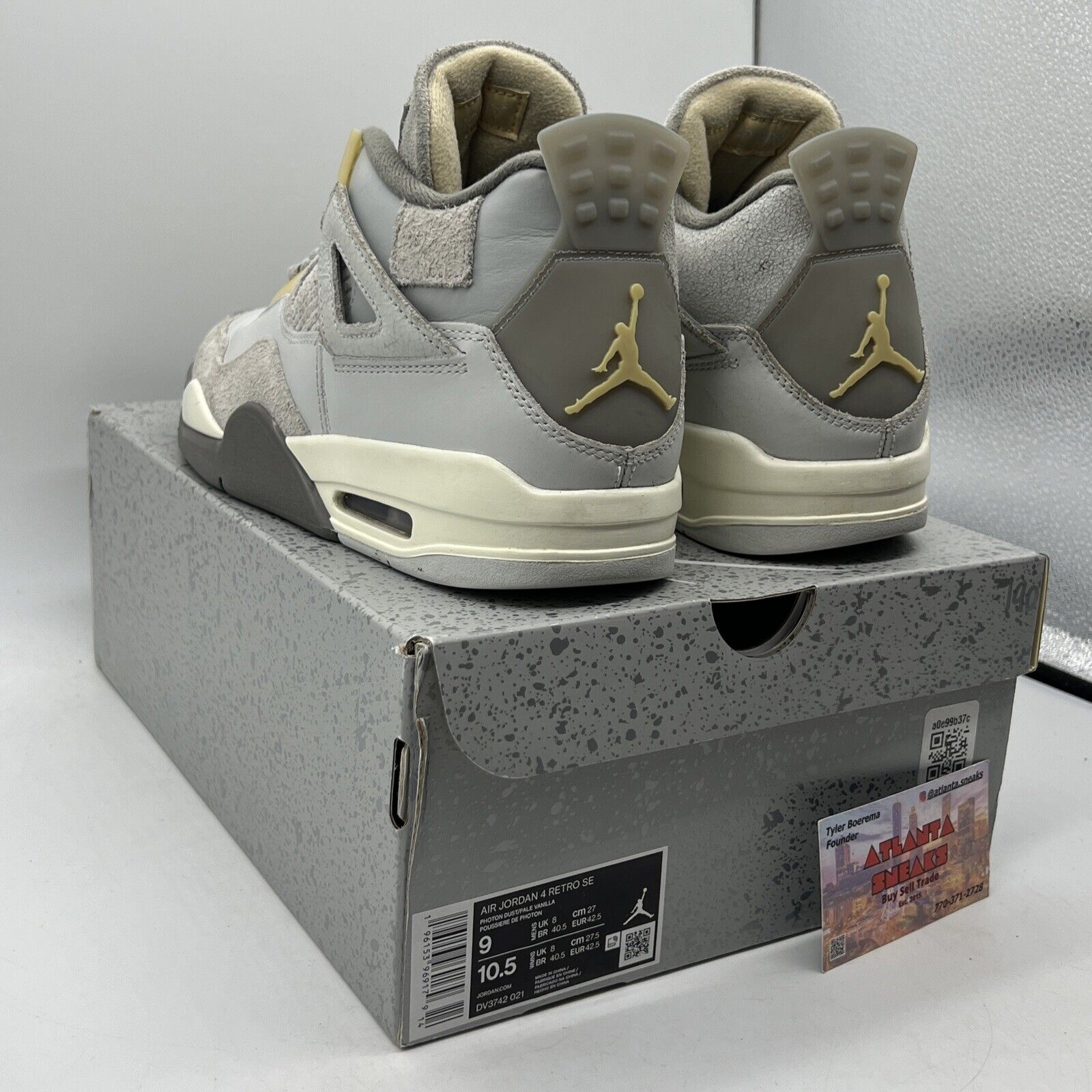 Size 9 - Jordan 4 Retro SE Low Craft (DV3742-021)