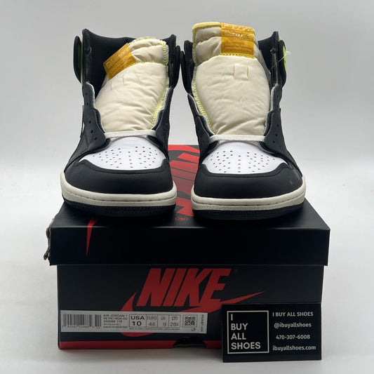 Size 10 - Air Jordan 1 Retro High OG Volt (555088-118)