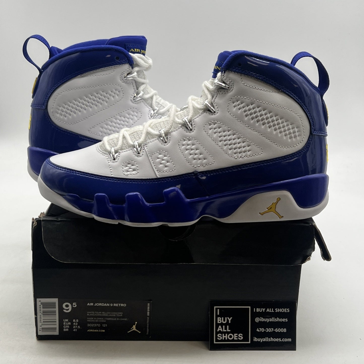 Size 9.5 - Air Jordan 9 Retro Kobe (302370-121)
