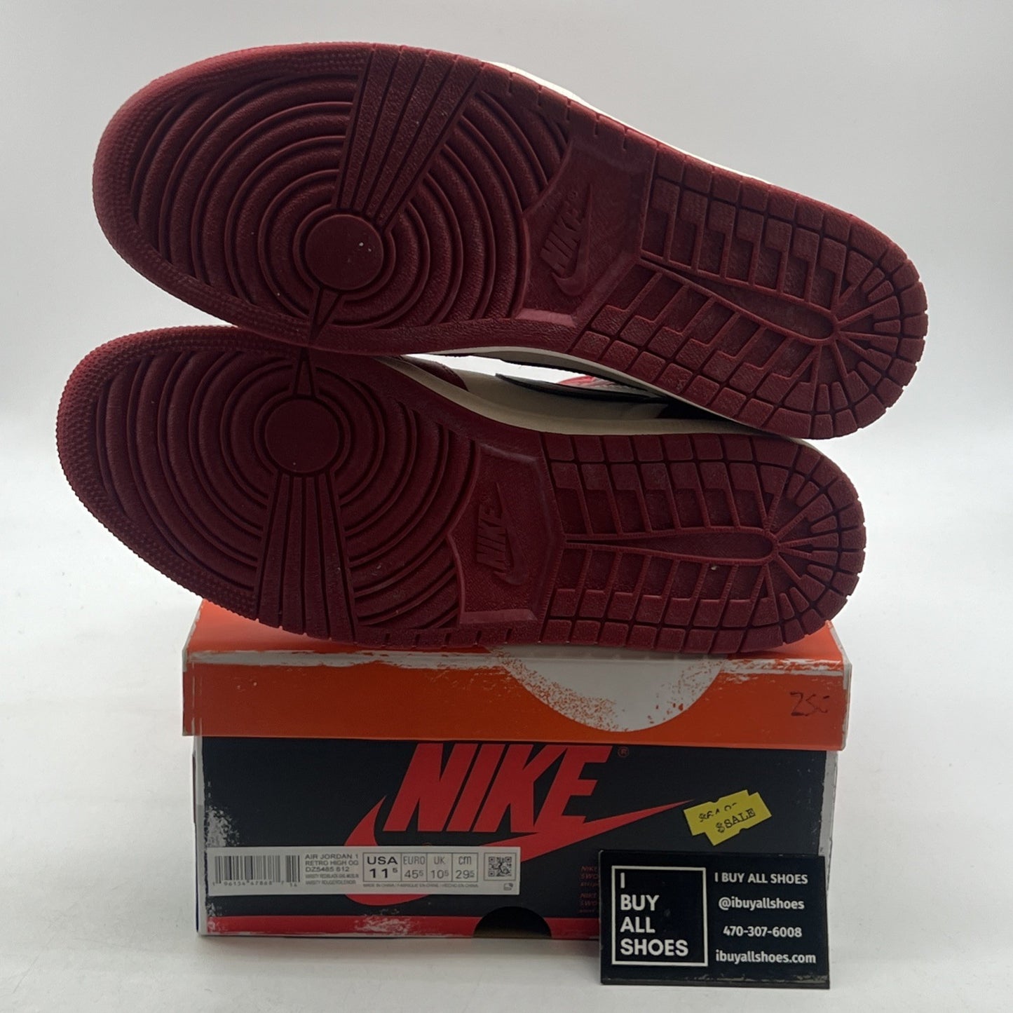 Size 11.5 - Air Jordan 1 Retro High OG Chicago Reimagined Lost & Found 2022