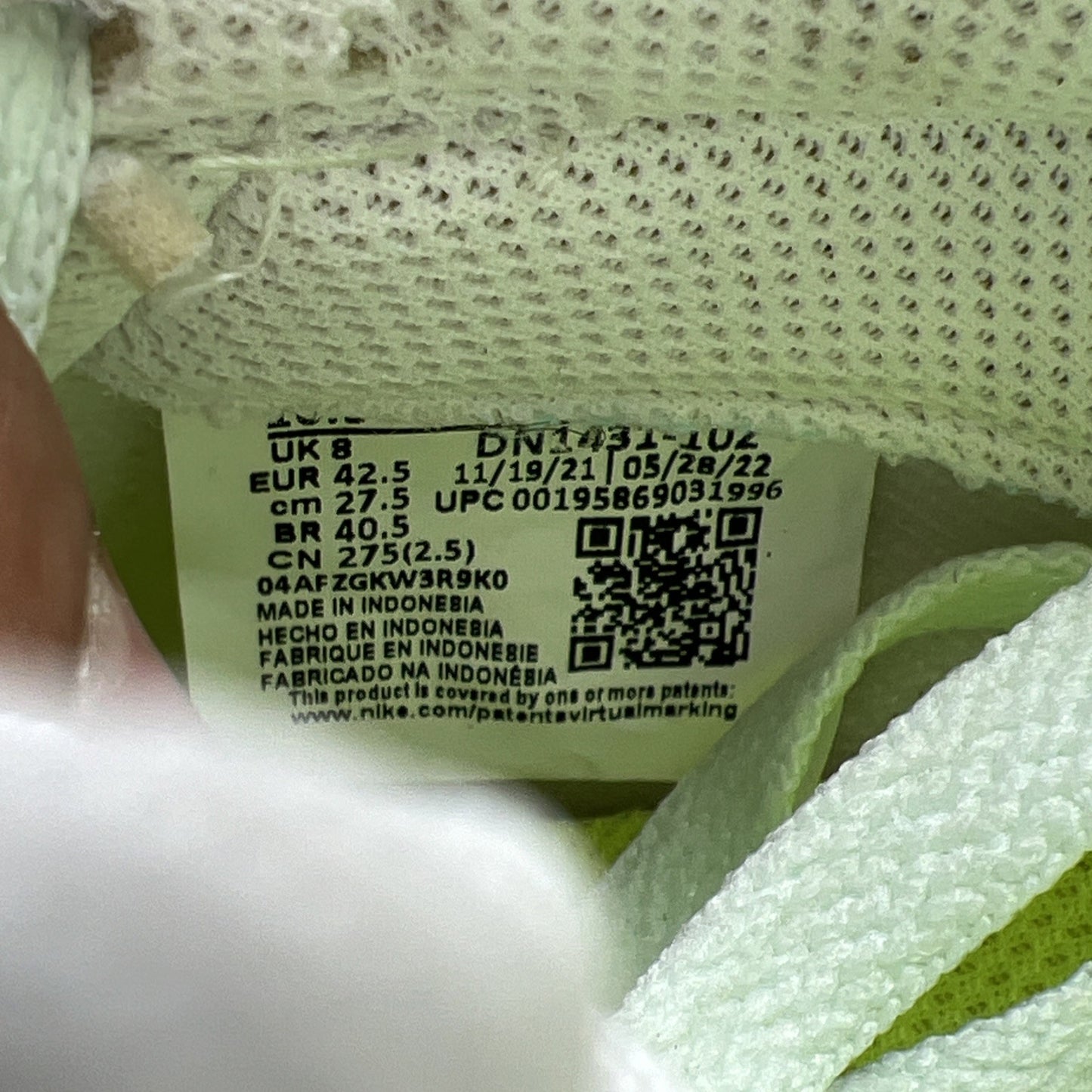Size 10.5W - Nike Women’s Dunk Low Next Nature White Mint (DN1431-102)