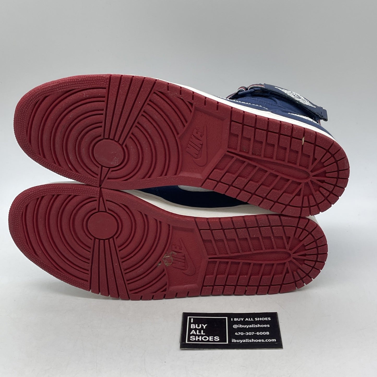 Size 12 - Air Jordan 1 Strap High Olympic (342132-461)