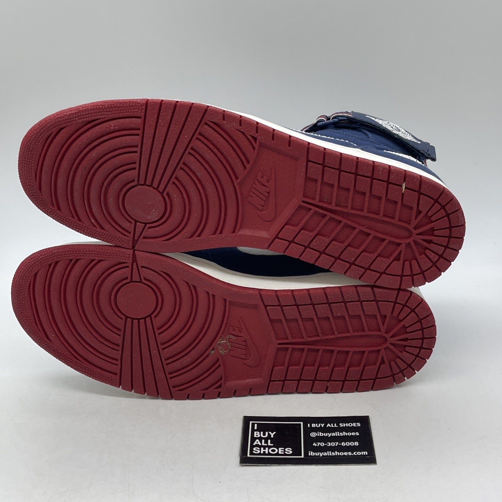 Size 12 - Air Jordan 1 Strap High Olympic (342132-461)