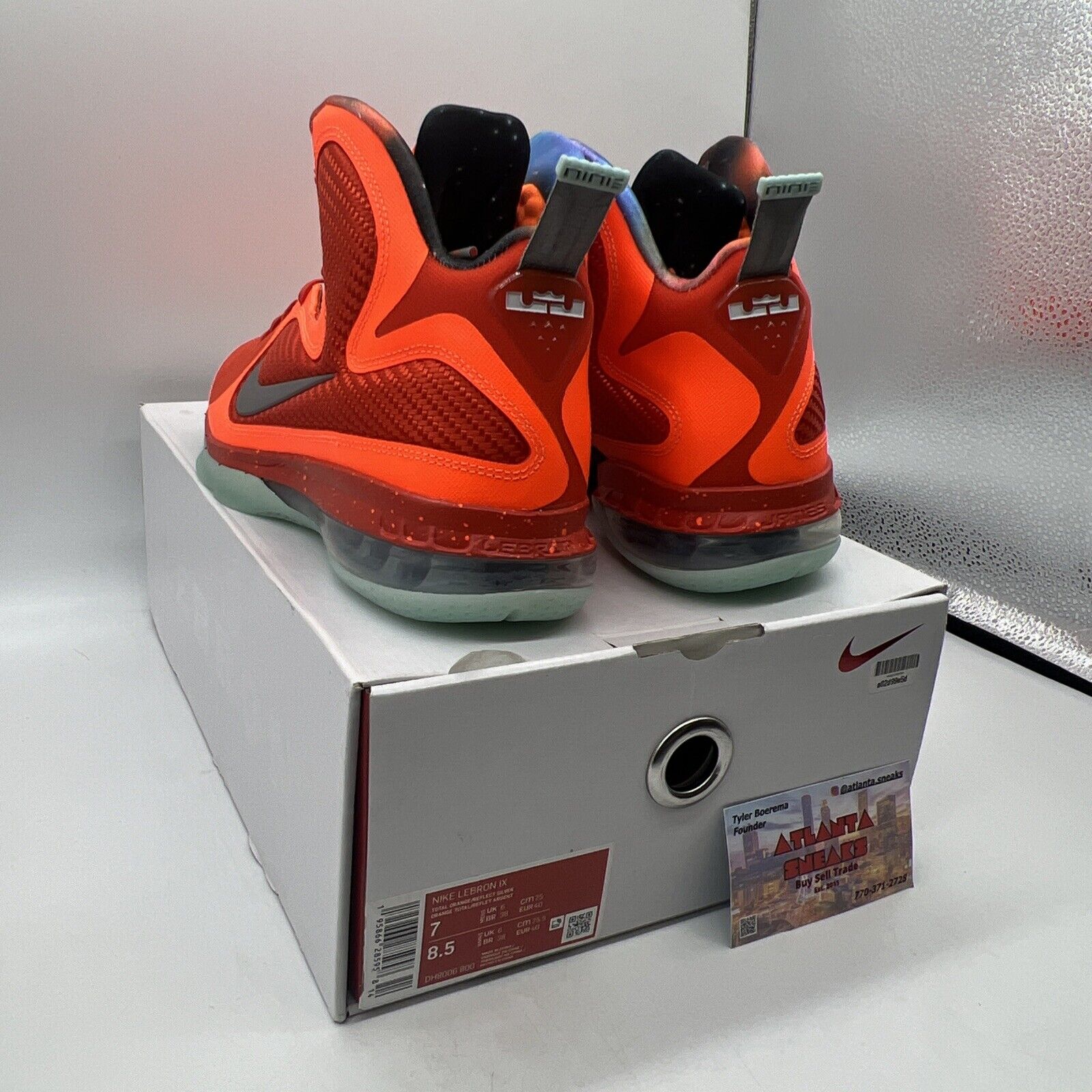 Size 7 - Nike LeBron 9 2022 Big Bang Brand New Og All