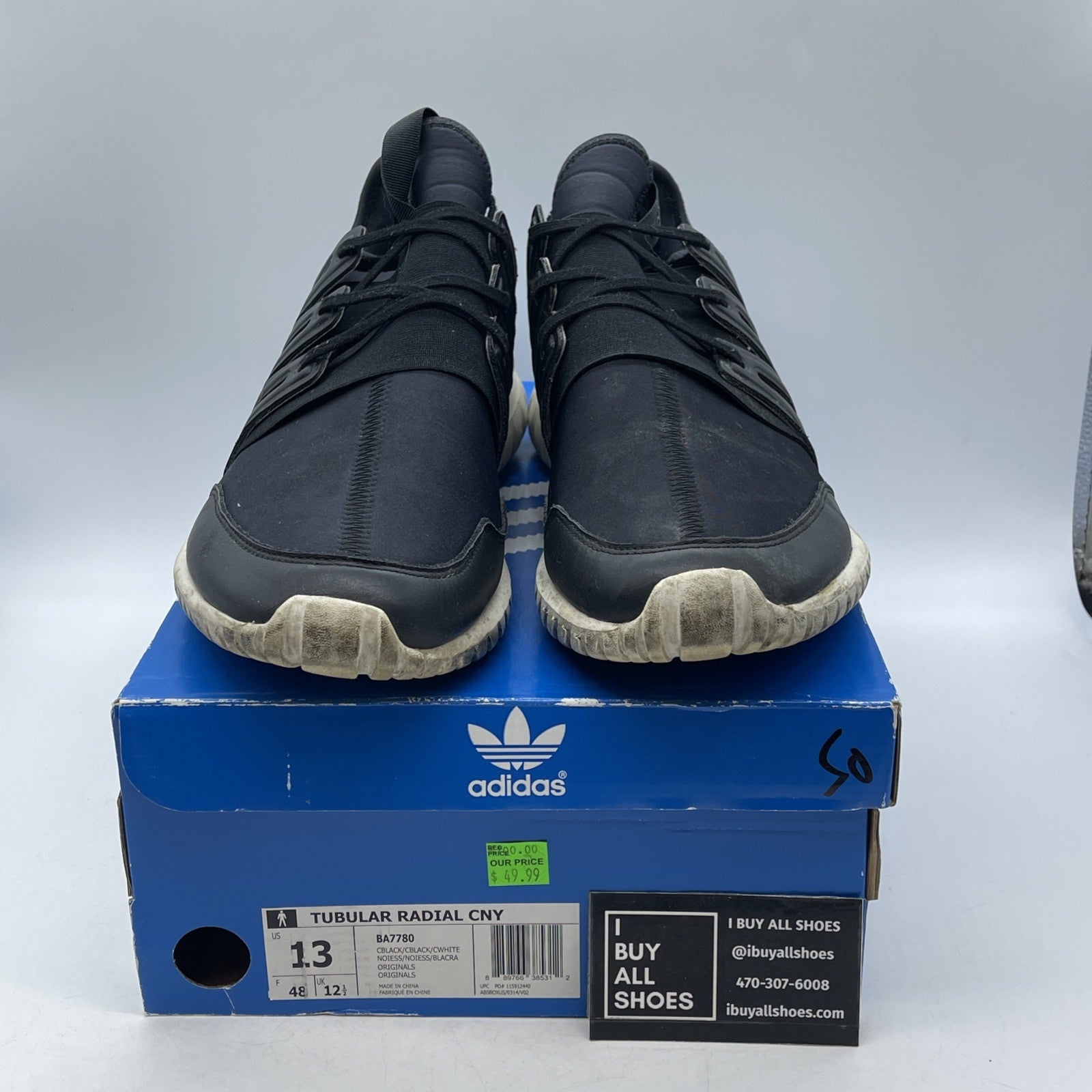 Size 13 - Adidas Tubular Radial CNY Year of the Rooster (BA7780)