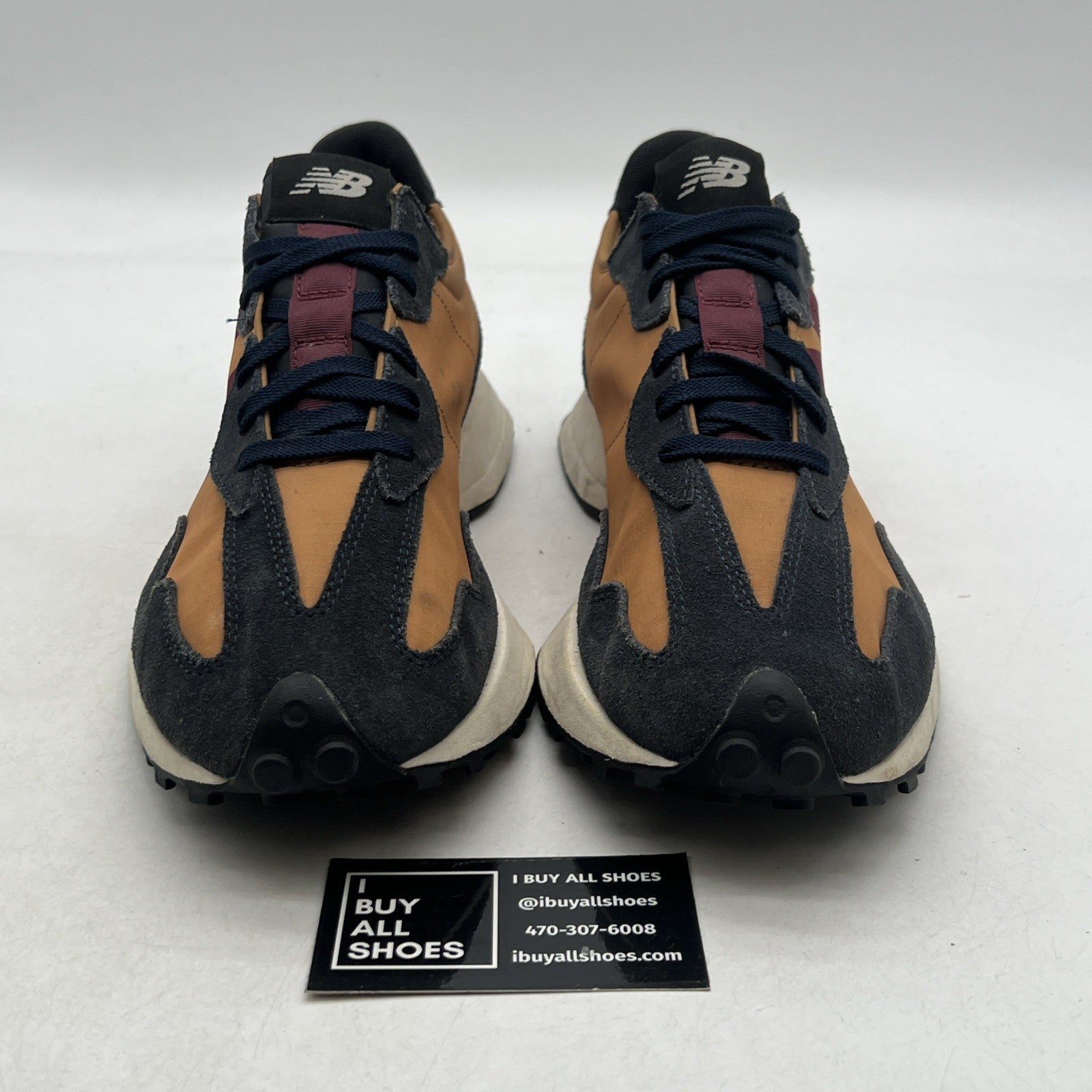 Size 11 - New Balance 327 Natural Indigo Faded Workwear (MS327TA)
