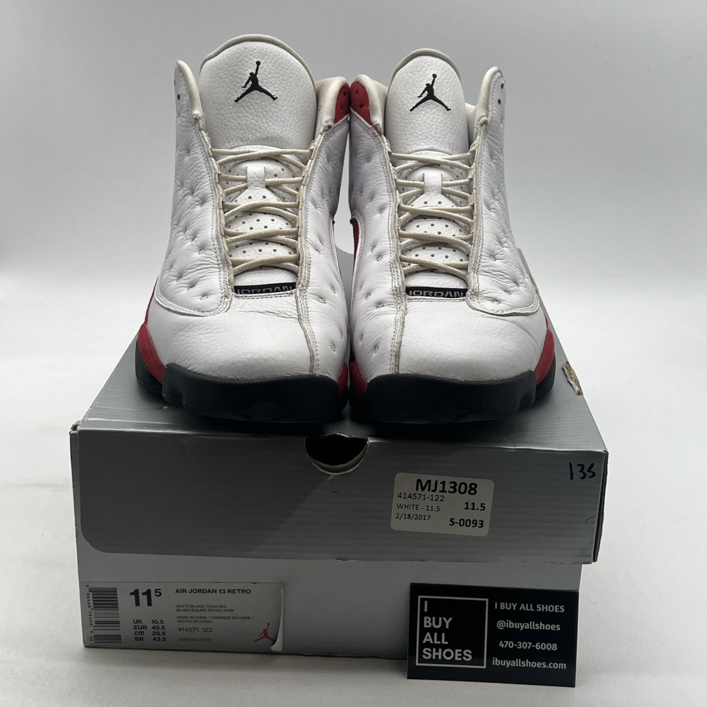 Size 11.5 - Air Jordan 13 Retro Chicago 2017 (414571-122)