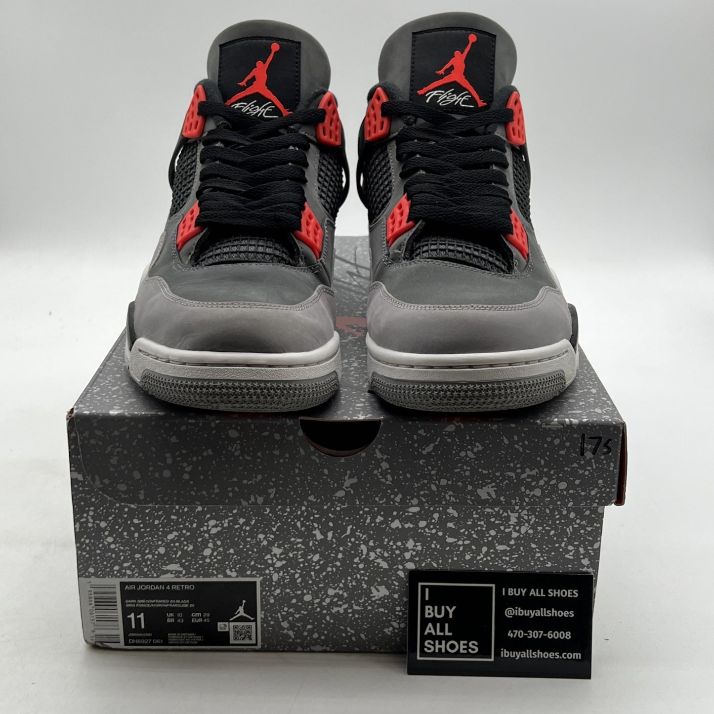 Size 11 - Air Jordan 4 Retro Mid Infrared (DH6927-061)
