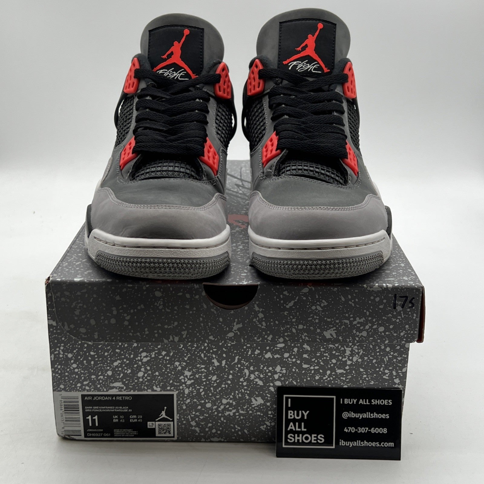 Size 11 - Air Jordan 4 Retro Mid Infrared (DH6927-061)