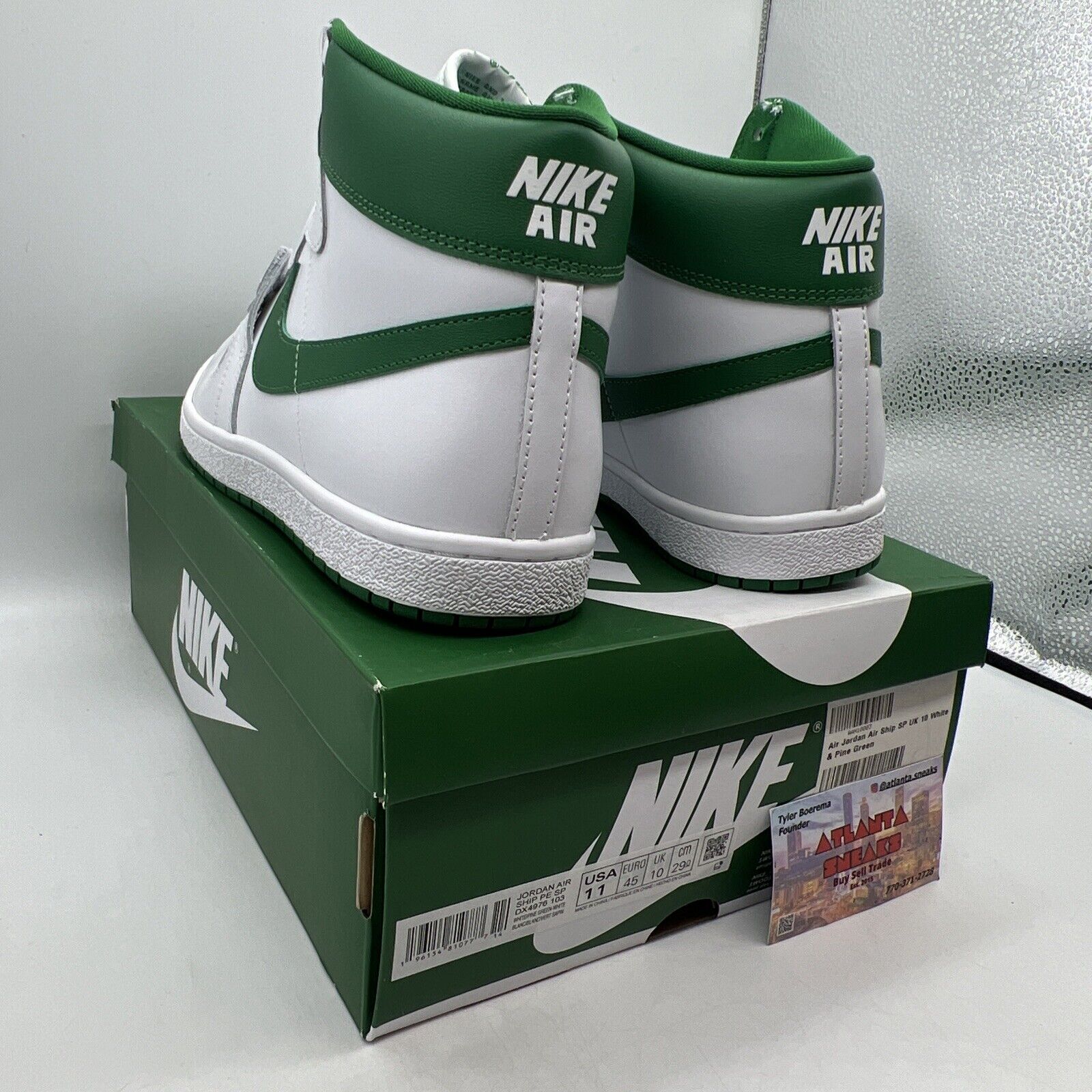 Size 11 - Nike Air Ship Pine Green 2023 Brand New Og All