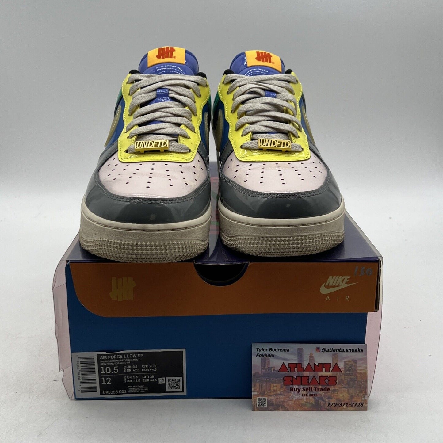 Size 10.5 - Nike Undefeated x Air Force 1 Low Community (DV5255-001)