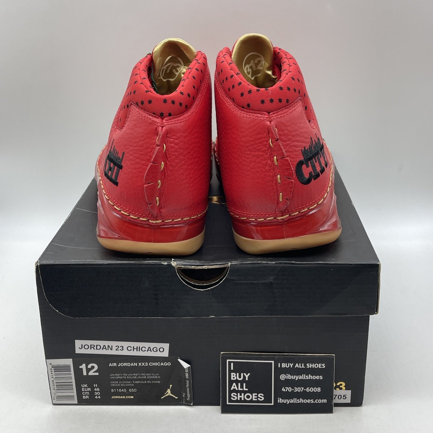 Size 12 - Air Jordan 23 Retro Chicago (811645-650)