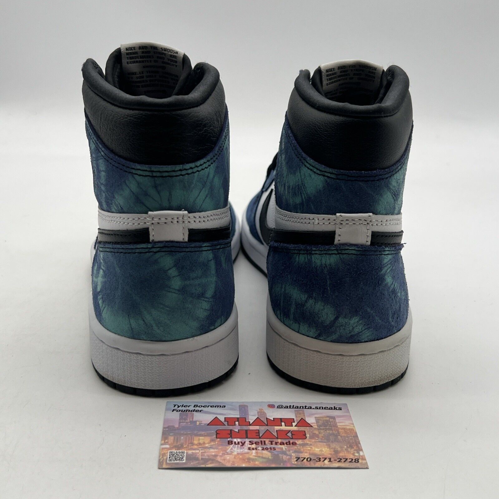 Size 10 - Air Jordan 1 Retro OG High Tie-Dye W (CD0461-100)
