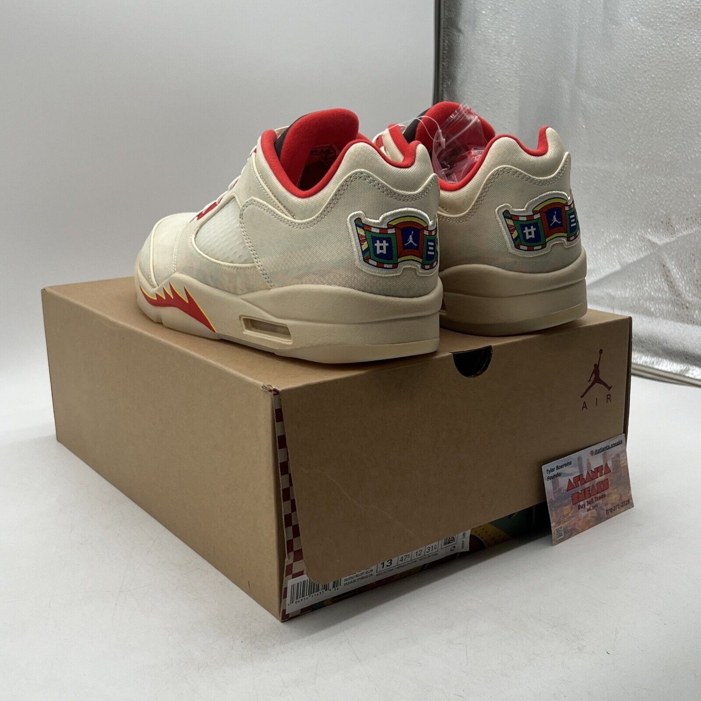 Size 13 - Air Jordan 5 Retro 2021 Low Chinese New Year (DD2240-100)