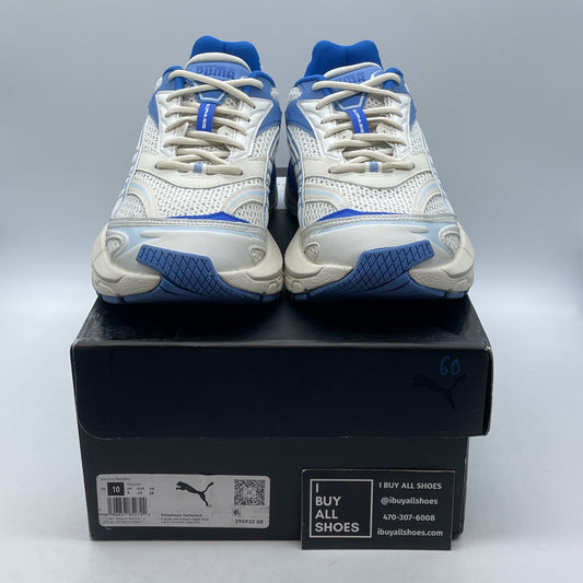 Size 10 - Puma Running Blue Ivory Velophasis Technisch Suede (390932-08)