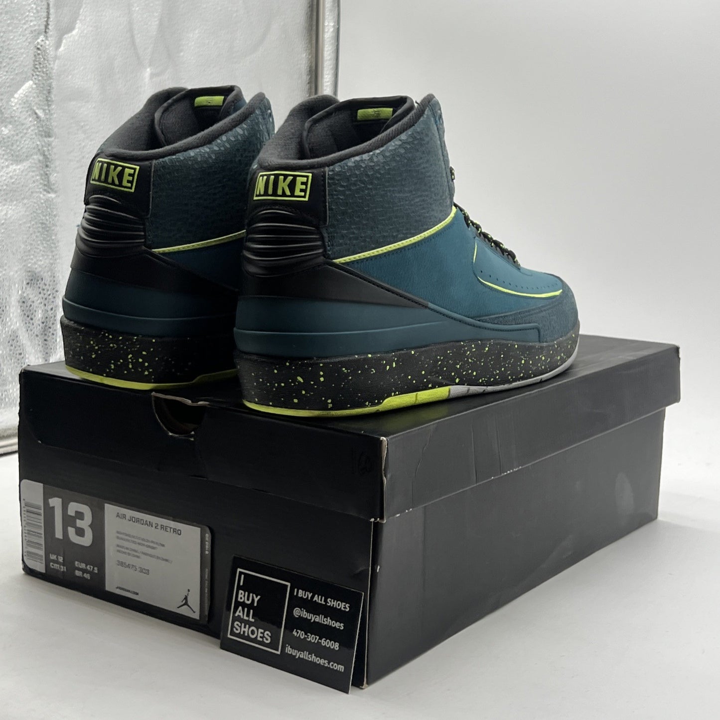 Size 13 - Air Jordan 2 Retro Nightshade (385475-303)