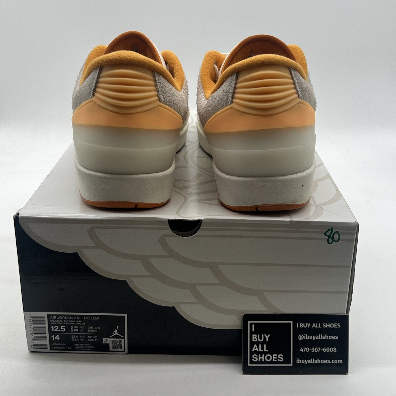 Size 12.5 - Air Jordan 2 Retro Low Melon Tint (DV9956-118)