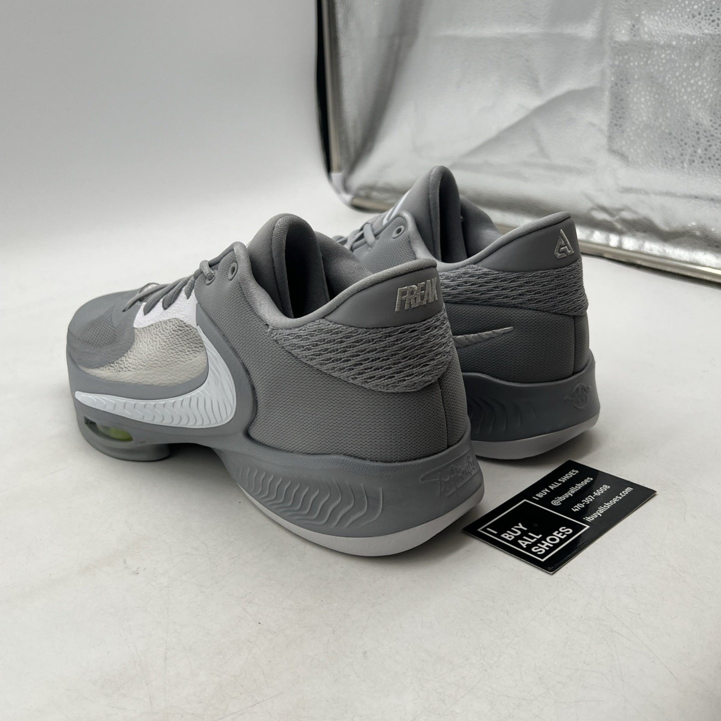 Size 12.5 - Nike Zoom Freak 4 TB Wolf Grey (DO9679-001)