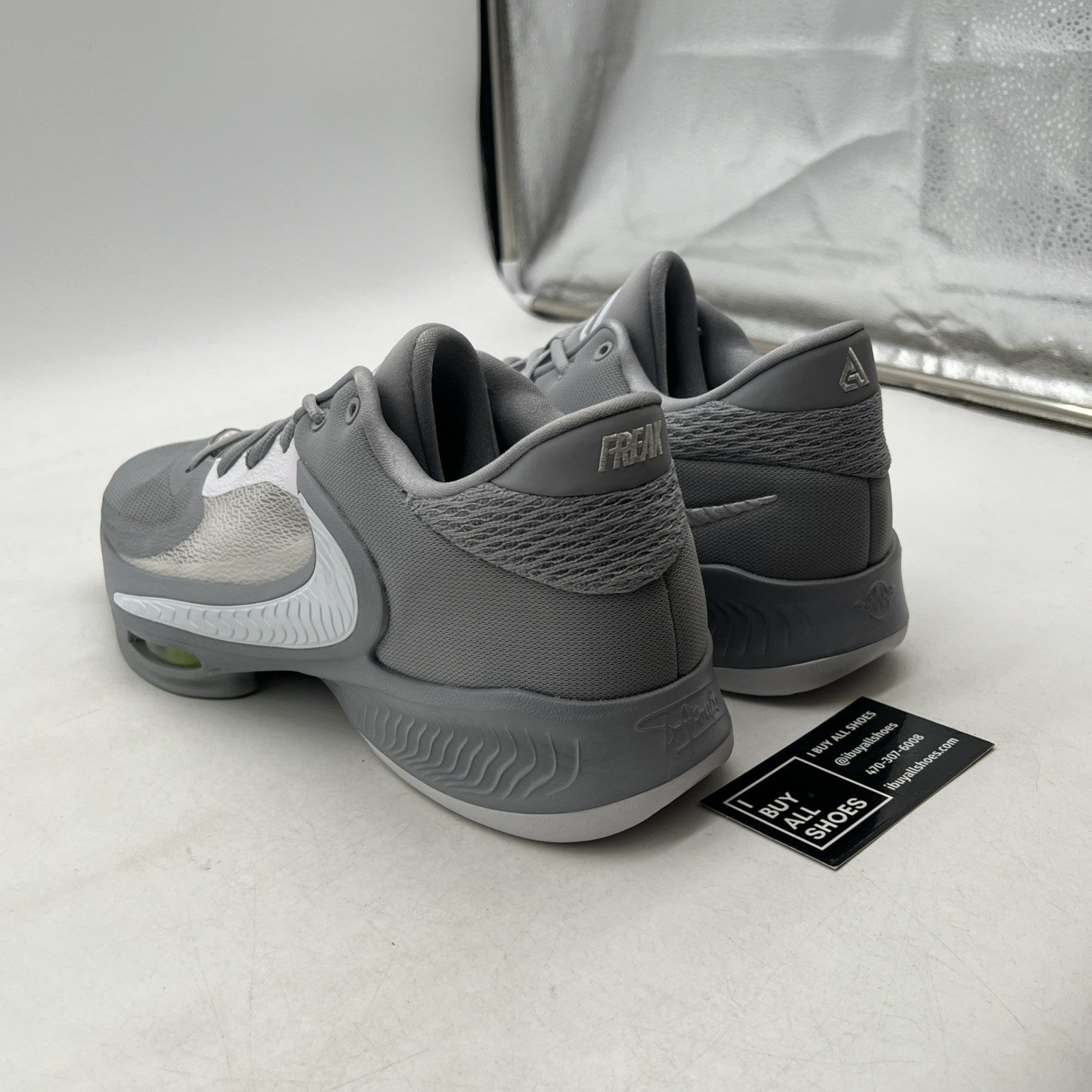 Size 12.5 - Nike Zoom Freak 4 TB Wolf Grey (DO9679-001)