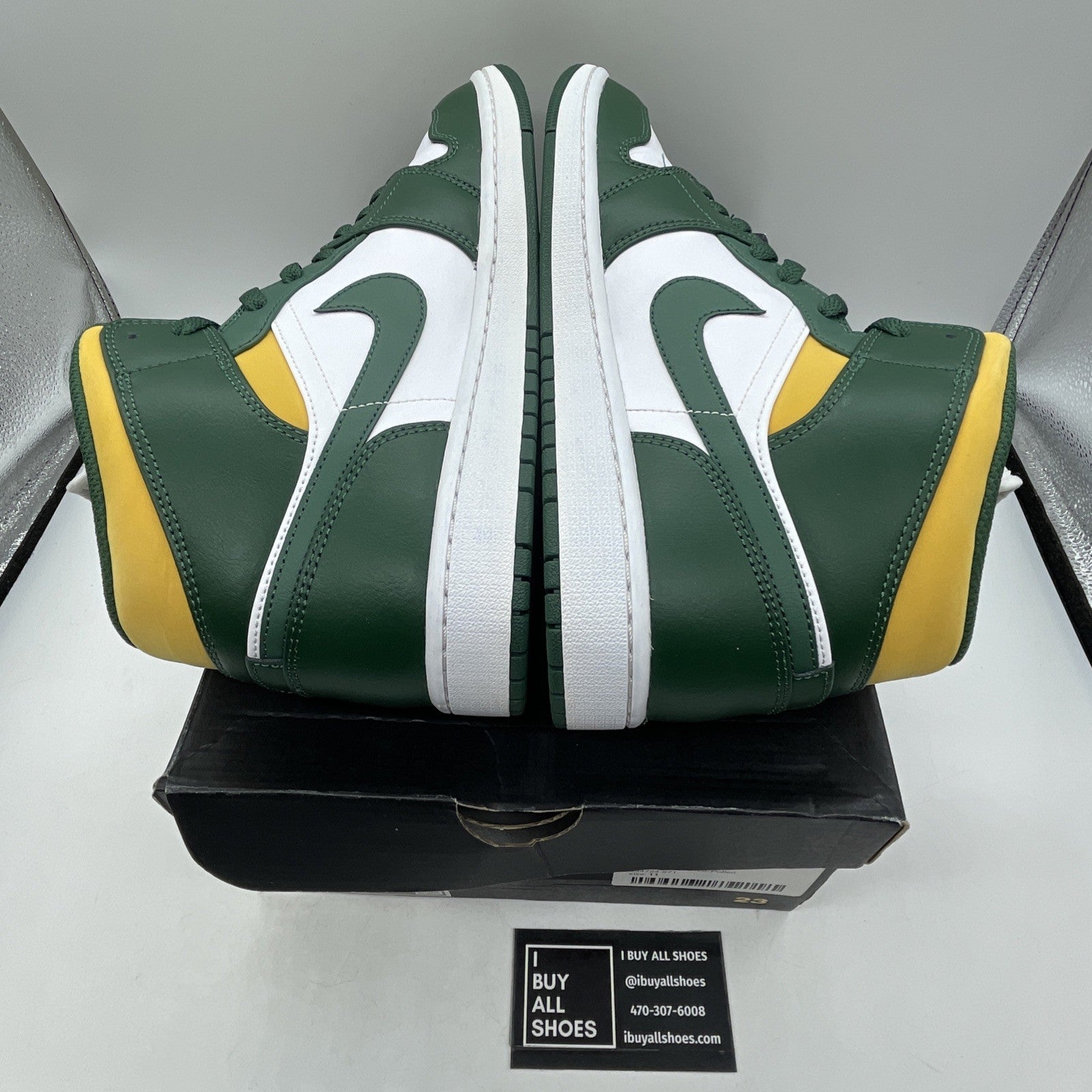 Size 11 - Air Jordan 1 Mid Sonics (554724-371)