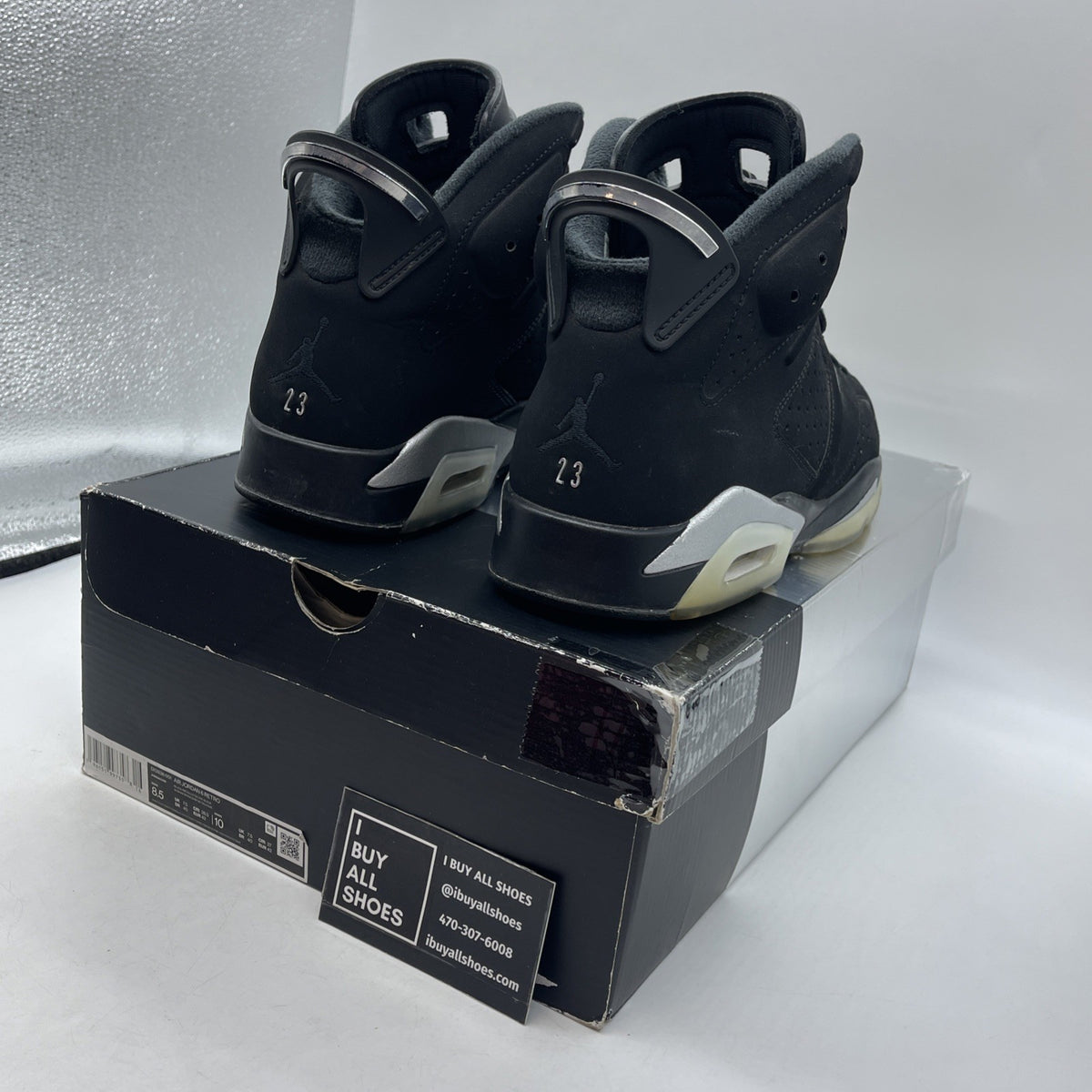 Size 8.5 - Air Jordan 6 Retro Mid Chrome (DX2836-001)