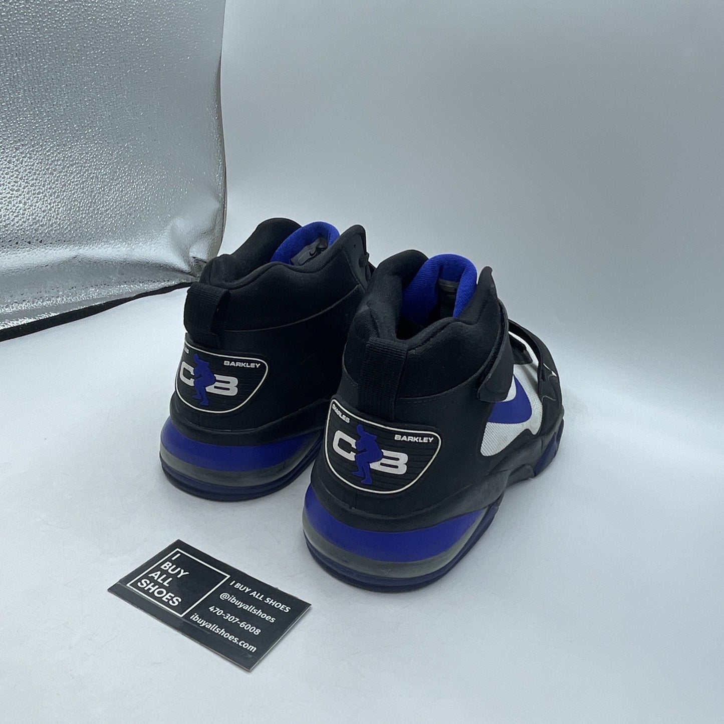 Size 13 - Nike Air Force Max CB 2 HYP Black (616761-001)