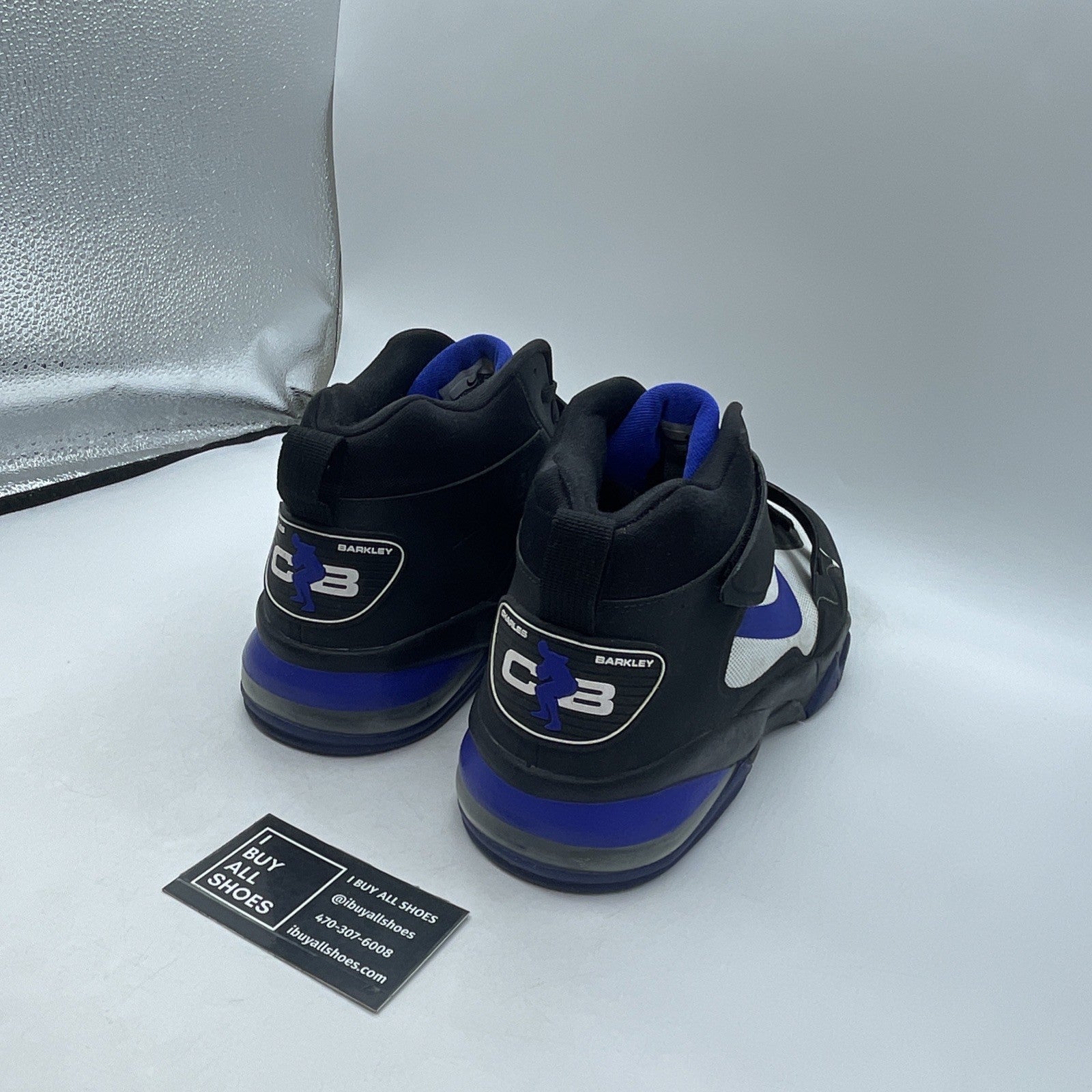 Size 13 - Nike Air Force Max CB 2 HYP Black (616761-001)