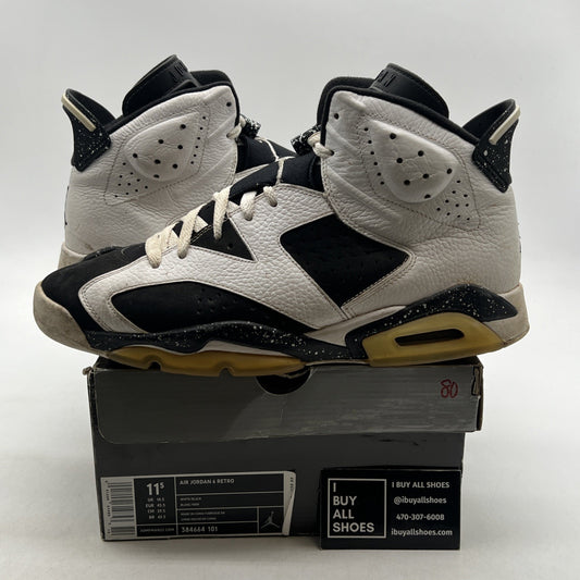 Size 11.5 - Air Jordan 6 Retro Oreo (384664-101)