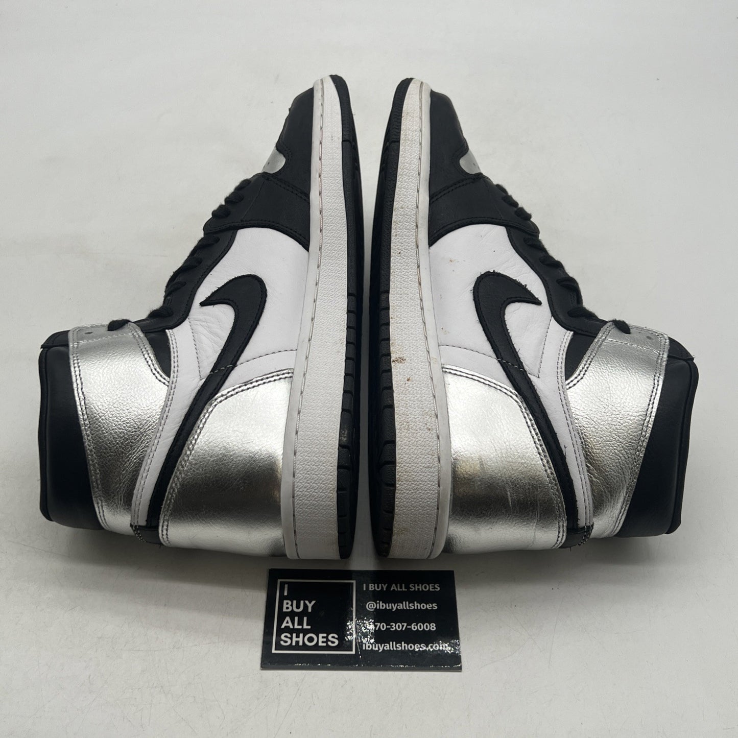 Size 11 - Air Jordan 1 High OG Metallic Silver (CD0461-001)