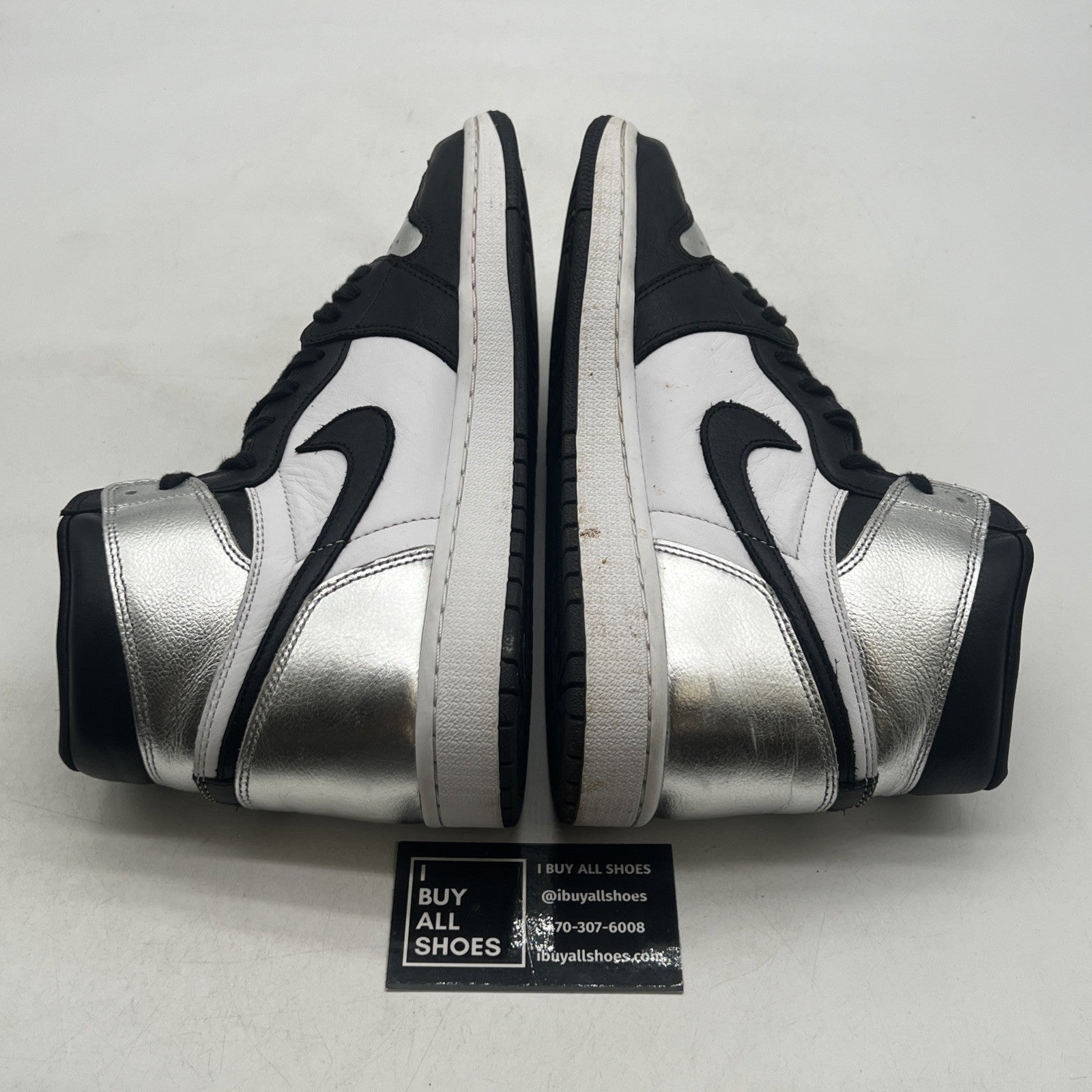 Size 11 - Air Jordan 1 High OG Metallic Silver (CD0461-001)