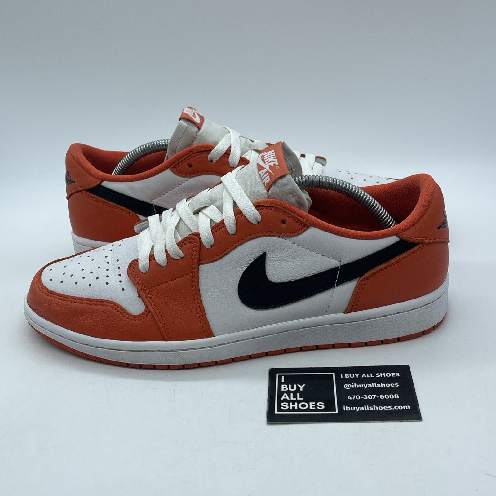 Size 11 - Jordan 1 Low OG Shattered Backboard Starfish Orange (CZ0790-801)