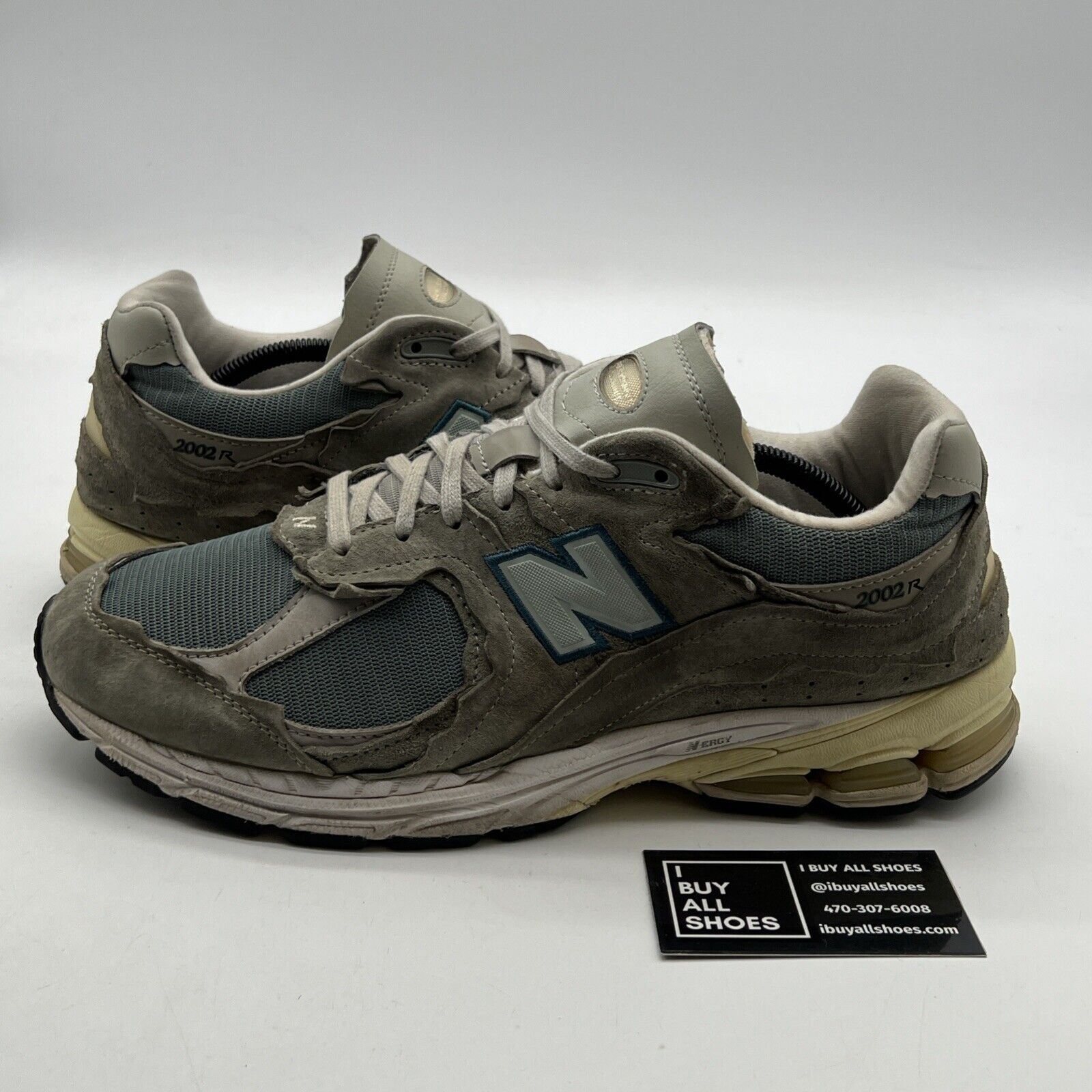 Size 12 - New Balance 2002R Protection Pack-Mirage Gray 2022 (M2002RDD)