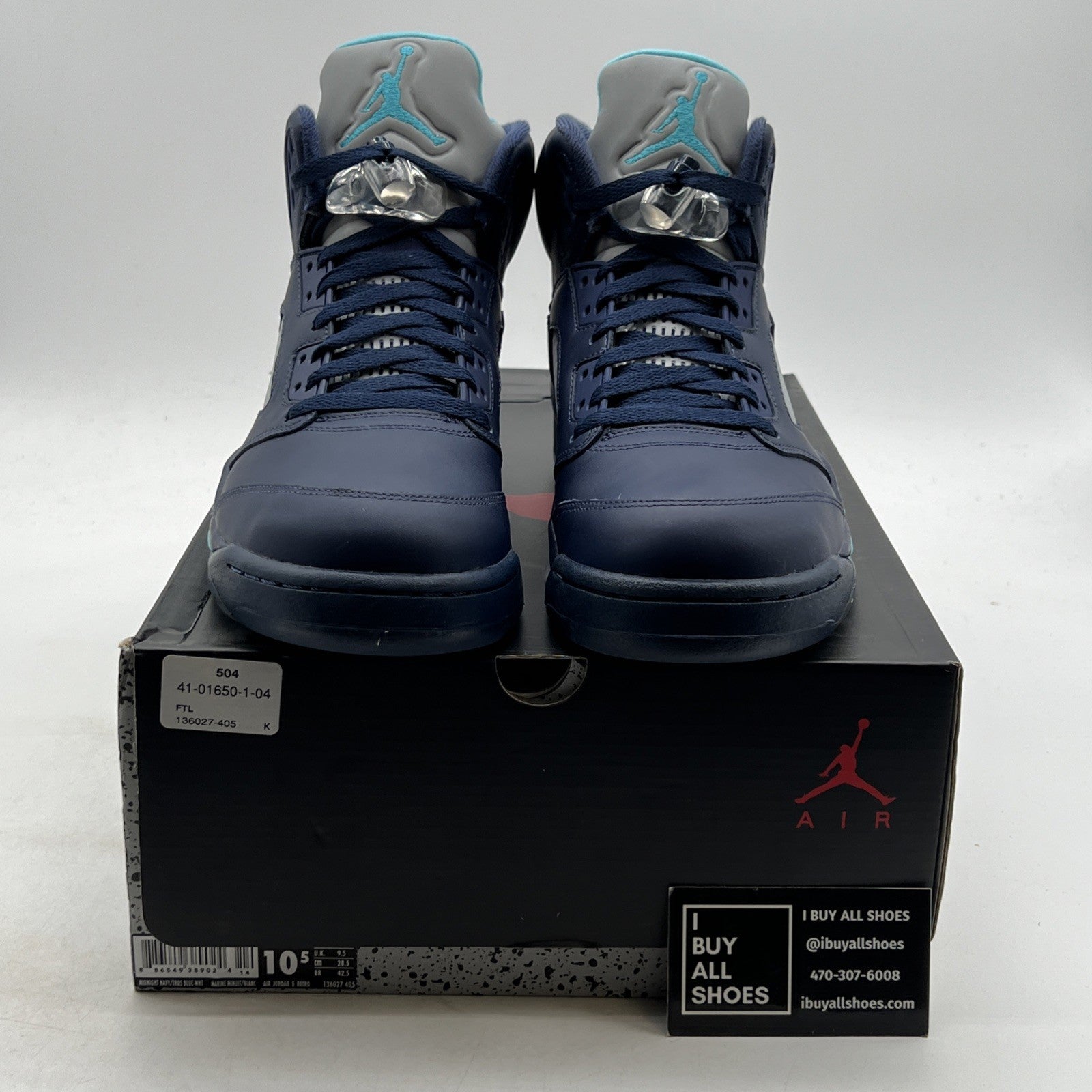 Size 10.5 - Air Jordan 5 Retro Pre-Grape (136027-405)