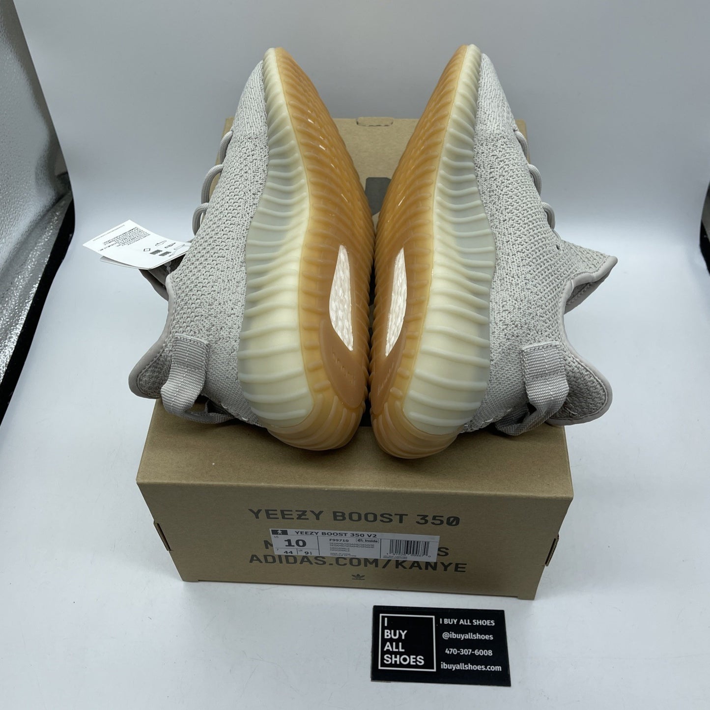 Size 10 - adidas Yeezy Boost 350 V2 Low Sesame Suede (F99710)