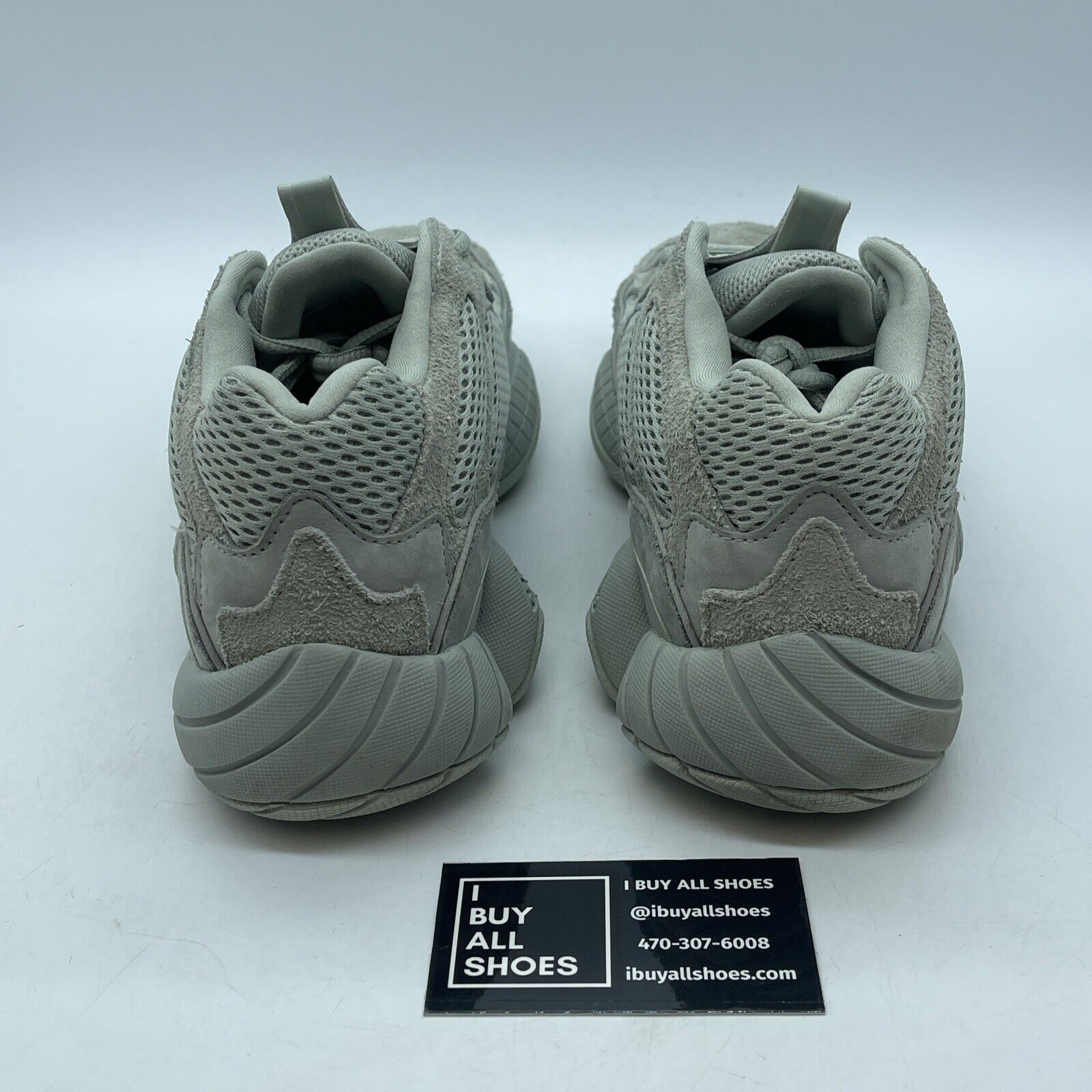Size 10 - adidas Yeezy 500 Salt Grey Brown Suede Leather (EE7287)