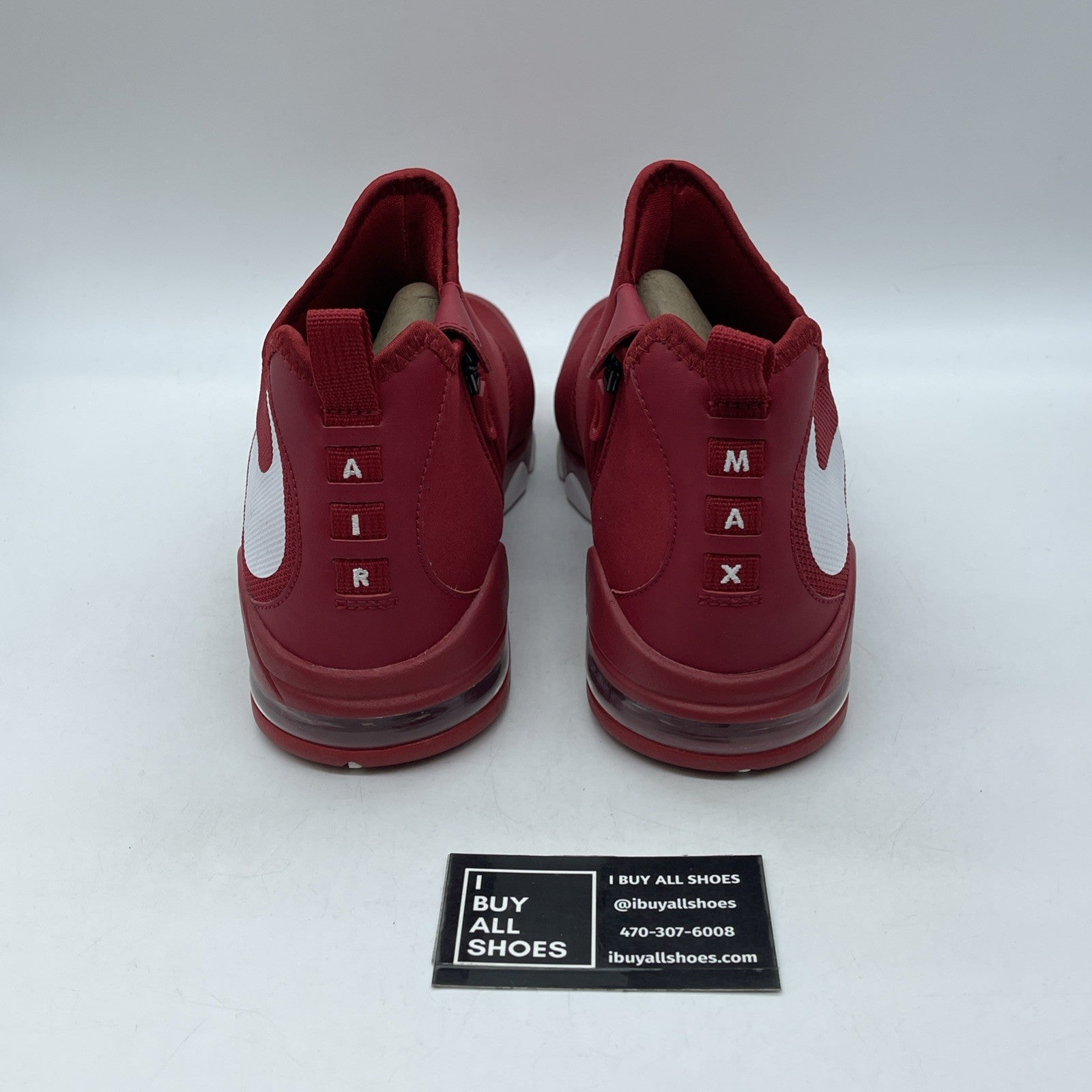 Size 9.5 - Nike Big Swoosh Gym Red White Suede Leather (832759-600)