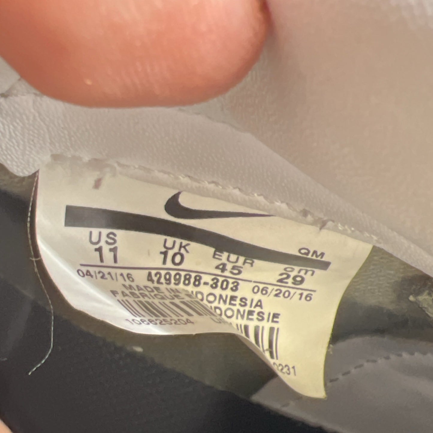 Size 11 - Nike Blazer PRM Mid Urban Haze (429988-303)