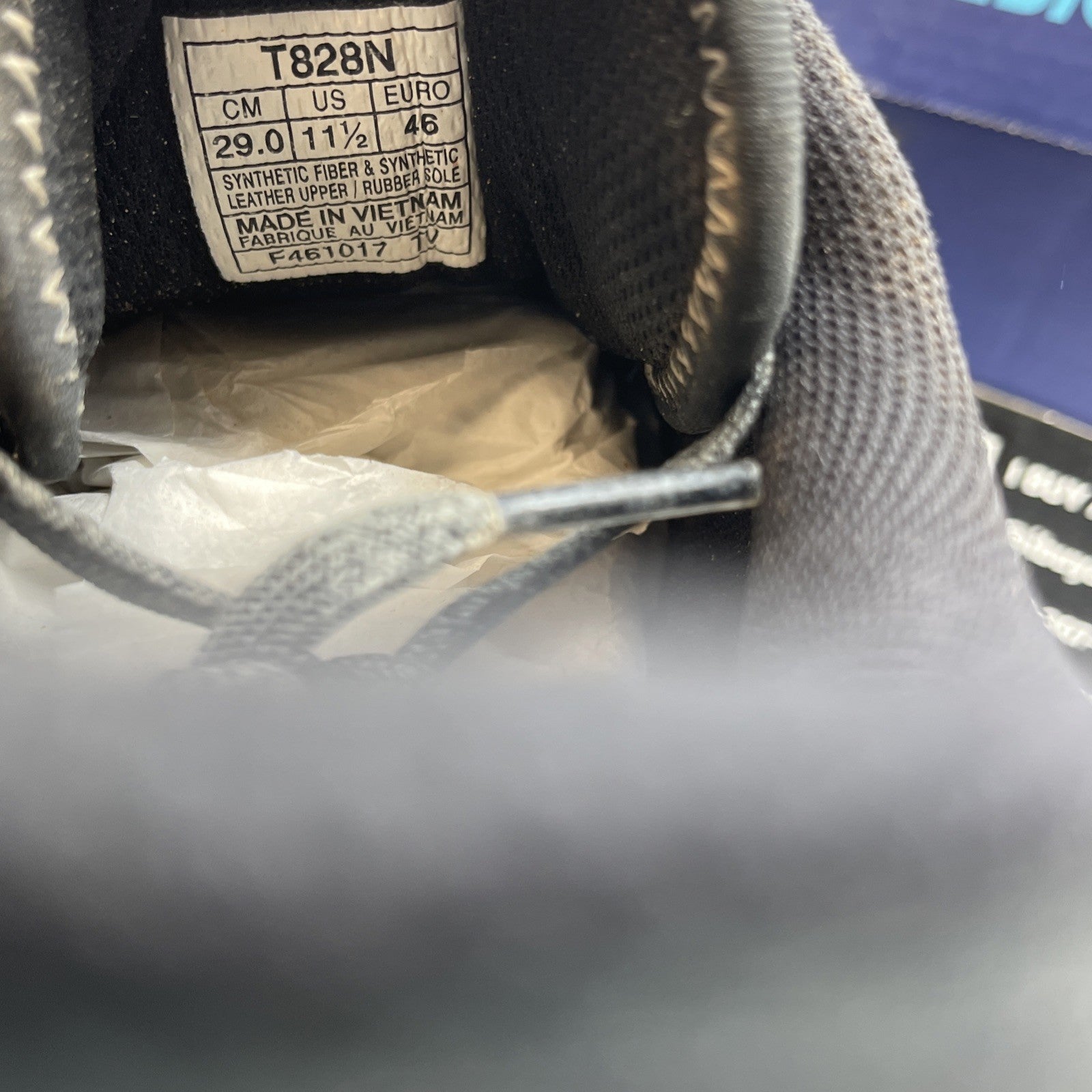 Size 11.5 - Asics Alpine XT Black Gray (T828N-001)
