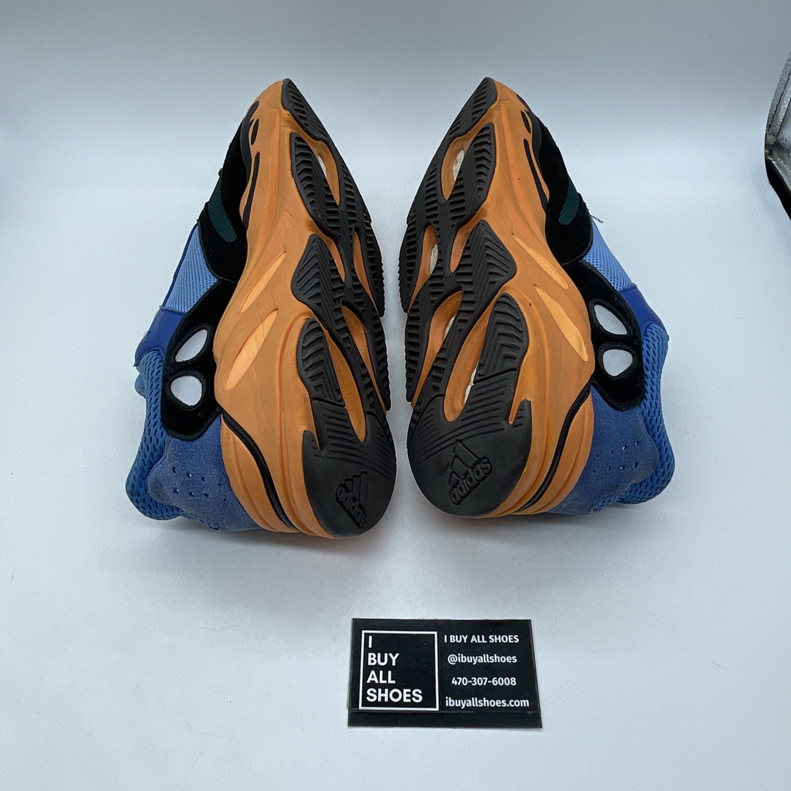 Size 12 - adidas Yeezy Boost 700 Bright Blue Black Green Suede (GZ0541)