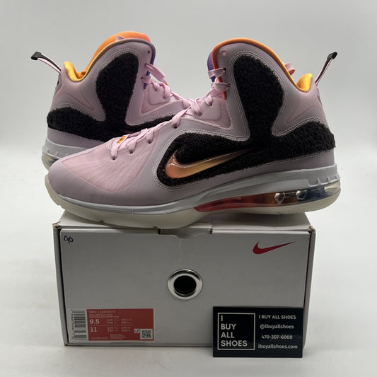 Size 9.5 - Nike LeBron 9 Regal Pink (DJ3908-600)