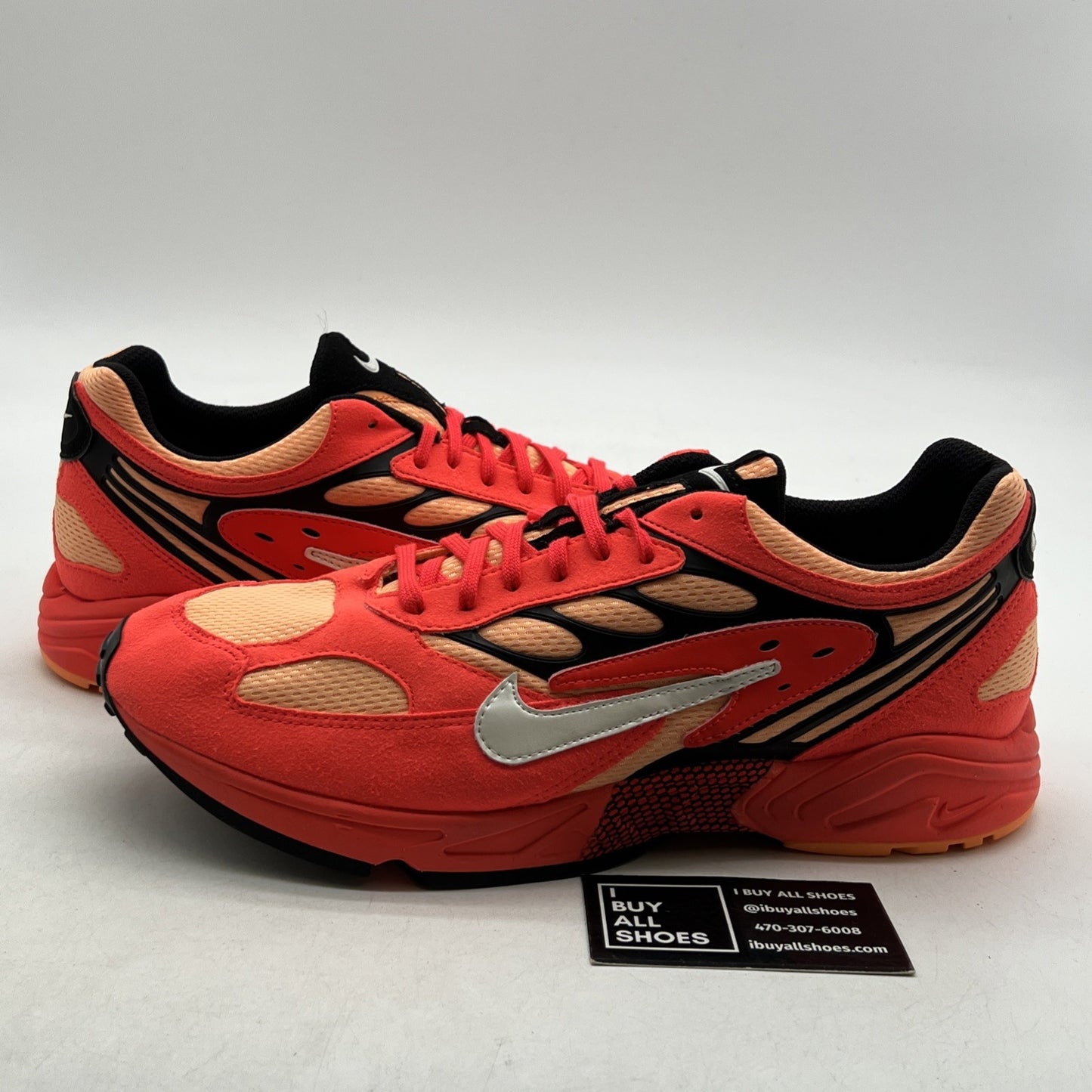 Size 12.5 - Nike Air Ghost Racer Bright Crimson (CT1515-600)