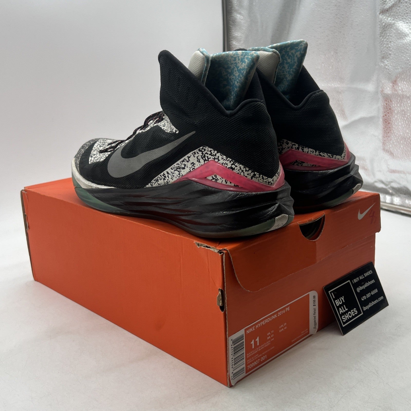 Size 11 - Nike Hyperdunk 2014 PE Kyrie Irving (709907-001)