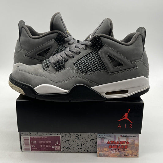 Size 11.5 - Jordan 4 Retro Low Cool Grey (308497-007)