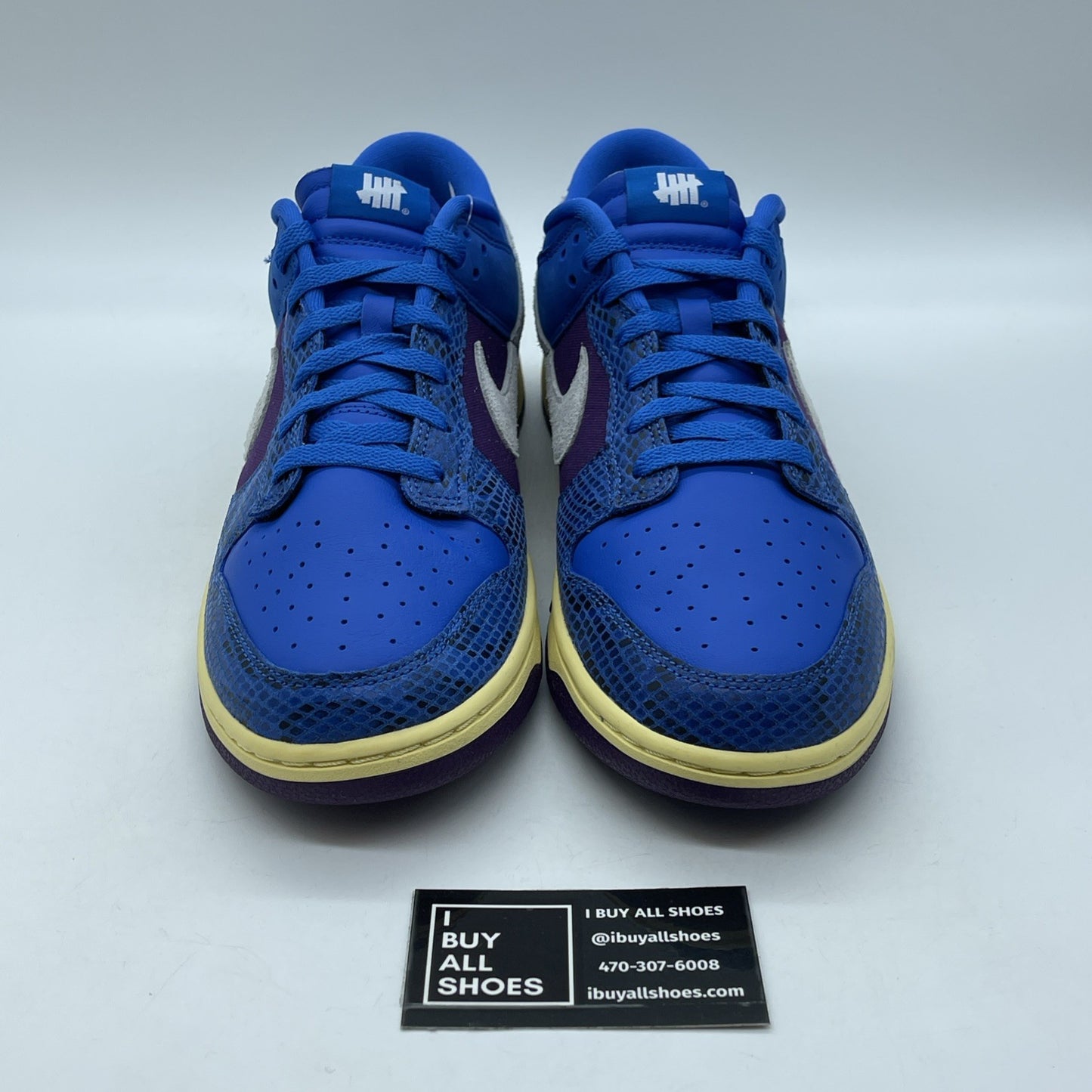 Size 12 - Nike Undefeated x Dunk SP Low 5 On It Blue Purple (DH6508-400)