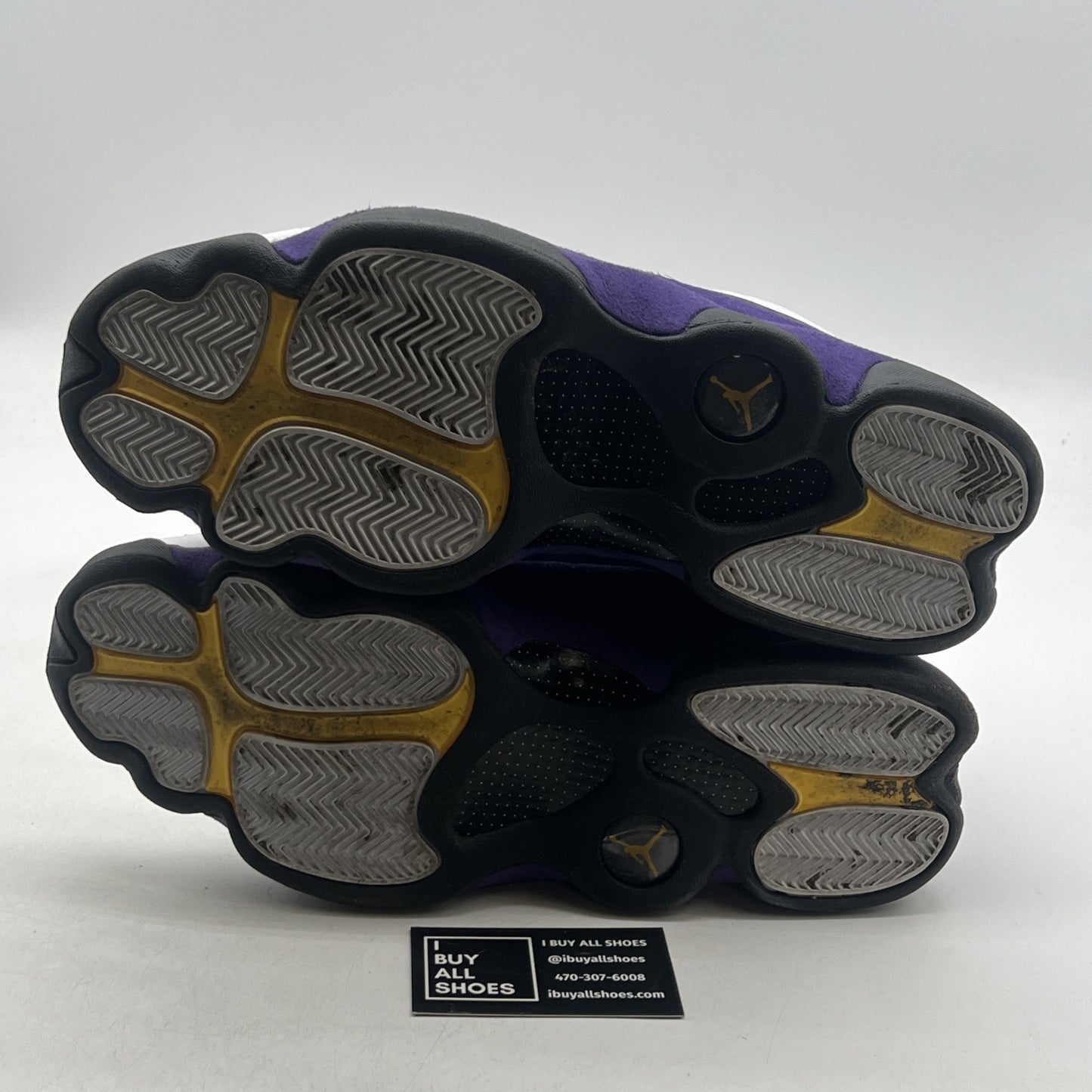 Size 14 - Air Jordan 13 Retro Lakers (414571-105)